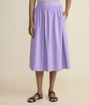 Vineyard Vines Poplin Midi Skirt Size XXL Freesia NWT