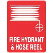 Fire Hydrant & Hose Reel Sign