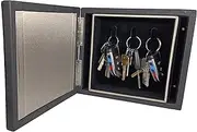 Signal Blocking Box for Car Keys Wall Mounted RFID Signal Blocker Faraday Case with 3 Hooks – CEG-110A by Connected Essentials