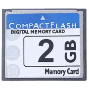 Professional 2GB Compact Flash Memory Card for Camera, Advertising Machine, Industrial Computer Card WhiteBlue