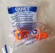 Howard Leight 2 Pair Pack Earplugs QD1 Quiet Reusable NRR 26 Sleep Work Hearing