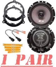Alpine 220 Watts Rear Back Car Speaker kit for Select Infiniti/Nissan Vehicles
