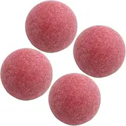 ifundom 4PCS Foosball Table Balls Durable Tabletop Game Accessories for Soccer Fun Bright Red Color Replacement for Competitive Play