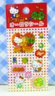 【震撼精品百貨】Hello Kitty 凱蒂貓~KITTY貼紙-蘋果紅