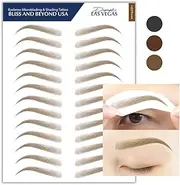 Bliss & Beyond USA | Microblading & Shading Tattoo | A combination of hair stoke & powdered brows | Non-toxic | Vegan friendly (Dramatic Las Vegas, Light Brown), 0.4 ounces, 13.0 count