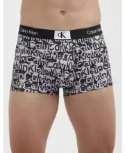 Calvin Klein Microfiber Low Rise Trunks Size XL Black Blush NWT Men’s Underwear