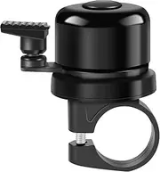 Bike Bell Compatible with AirTag Anti-theft Classic Bike Alarm Bell Loud Clear Sound Bicycle Warning Bell Waterproof Bike Handlebar Ring Bell Horn for 0.87-1" Handlebars