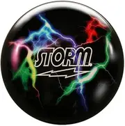 Bowlerstore Products Storm PRE-DRILLED Lightning Storm Clear Bowling Ball 13lbs