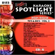 SOUND CHOICE KARAOKE 70's 80's v.3 cdg CD+G SC8153 MINNIE RIPERTON MORE 15 SONG