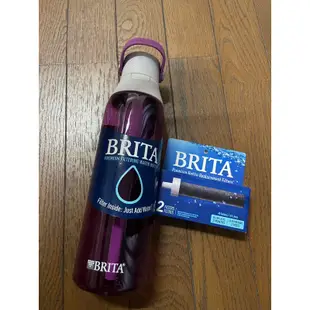 全新 BRITA 運動隨身濾水瓶 水壺 +濾芯