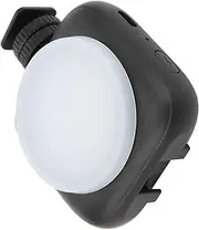 Mini Fill Light, Portable 3.5W 5000K 180Lm Adjustable Brightness Photography Video Lamp,Built-in 500mAh,with 1/4inch and Cold Shoe Interface