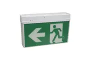 ECCO Emergency Exit LED Sign Box - 2W - Ceiling Mount - 24m