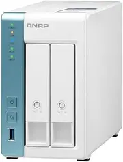 QNAP TS-231P3-4G 2 Bay Home & Office NAS with one 2.5GbE Port