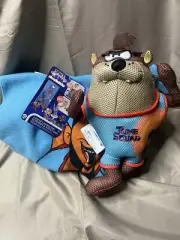 New Space Jam A New Legacy 2 Scrubby & Bath Towel Set Taz Tune Squad Basketball
