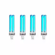 4 PCS UV Light Bulbs 9W Watt G23 Base for Aquarium UVC Sterilizer 9-watt