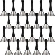 24 piezas de campanas de mano de acero para servicio, campanas de metal. neuvo.