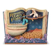 Disney Traditions Romance Takes Flight Aladdin Storybook Jim Shore Figurine