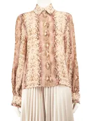 Snake Printed Blouse