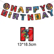 Ninja Turtles Birthday Banner Party Birthday Supplies Room Decoration