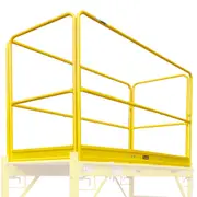 Baumr-AG Safety Guard Rail for Adjustable Mobile Scaffold