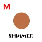 Morphe Eye Shadow Pan - CAFFE MACCHIATO - peachy brown in a shimmer finish