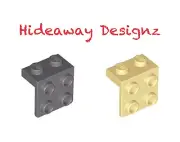 LEGO NEW 44728 Bracket 1 x 2 - 2 x 2 - 25 pieces