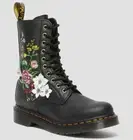 Dr Martens Doc 10 Hole 1490 Bloom Floral Black 27453001