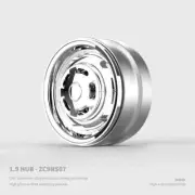 2PCS 1.9In Metal Wheels Hub for 1/10 RC Crawler Traxxas TRX4 AXIAL SCX10 RC4WD