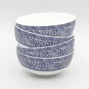 Mikasa Tweed Bone China Dessert Fruit Bowls, Set of 4