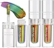 CHARMACY Liquid Duochrome Eyeshadow, Multi-Dimensional Eye Looks, Long Lasting Glitter Eye Shadow Sets Metallic Pigments, Quick Drying, Sparkling Shiny Eye Makeup for Beginners, 1.6g (#301)