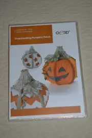 OESD #12516 CD for embroidery designs, Freestanding Pumpkin Patch, multi-formats