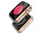 Clear TPU Soft Case / Screen Protector for Apple Watch Series 8 / 7 45mm