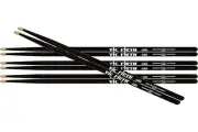 Vic Firth American Classic 5A Drum Sticks Value Pack 4 Pairs Black Hickory