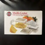 Multi-grater With Juicer and Egg Separator New