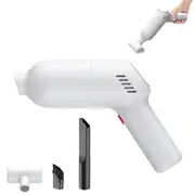 9000Pa Cordless Handheld Car Vacuum Cleaner Rechargeable Portable Duster-White