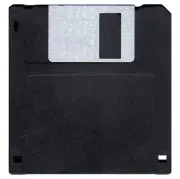 10x Black 1.44 3.5 Disks Floppy Diskettes unfromatted mac or pc WITH labels NEW
