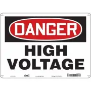 Condor Safety Sign,10 in x 14 in,Polyethylene 479P62 Condor 479P62 0194484236243