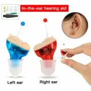 Mini in Ear Hearing Aid Invisible Digital CIC Sound Voice Amplifier Ear Aids Kit