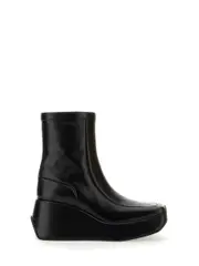 [Raf Simons] Raf Simons-Ankle Boot With Square Toe-Donna 39