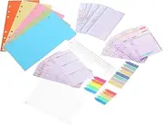 SHOWERORO Convenient Notebook Papers Reusable Binder Paper Materials for Students Office
