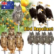 Owl Decoy Bird Deterrent Devices Scare Birds Away Pigeon Repellent For Garden