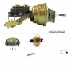 1968-74 Chevy Nova Firewall Mount Power 8" Single Brake Booster Kit Drum/Drum
