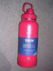 TAKEYA RED 32 OZ THERMOS WATER BOTTLE BRAND NEW