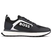 Boss Mens Jonah Run Running Style Sneakers Blue