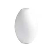 Oval Glass Shade in White Superlux Lighting - Q981