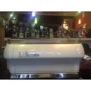 La Marzocco Used 3 Group La Marzocco FB80 In Pearl White Commercial Coffee Machine
