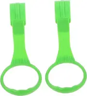 QUMIIRITY Baby Walking Ring Safe Stand up Assistance Portable Pull up Rings for Playpen Infants Bed Pull Bars 2 Pack