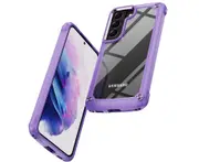 YSM Samsung Galaxy S22 Clear Case - Purple