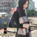 QUEENSHOP【01095674】素面坑條刷毛高領上衣 四色售*預購*