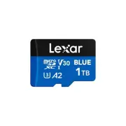 Lexar 1TB Blue Micro SD Card Up to 160MB/s microSDXC UHS-I Memory Card with S...